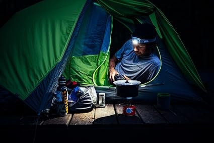 Amyslos PETZL Tikkina Headlamp – Lightweight Outdoor Front Light for Camping & Hiking