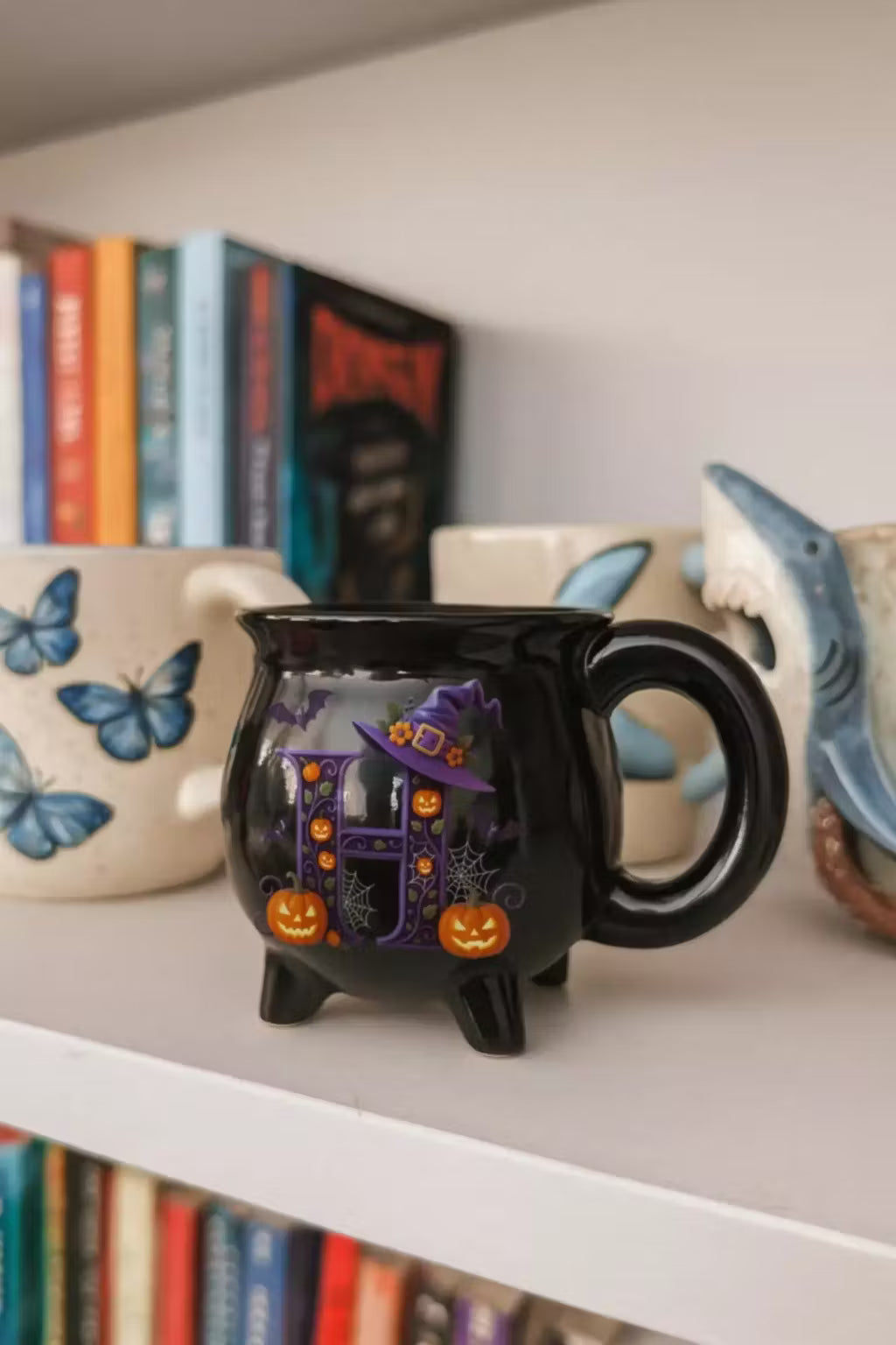 Amyslos Personalized Witchy Cauldron Mug | Perfect Brews & Spooky Vibes